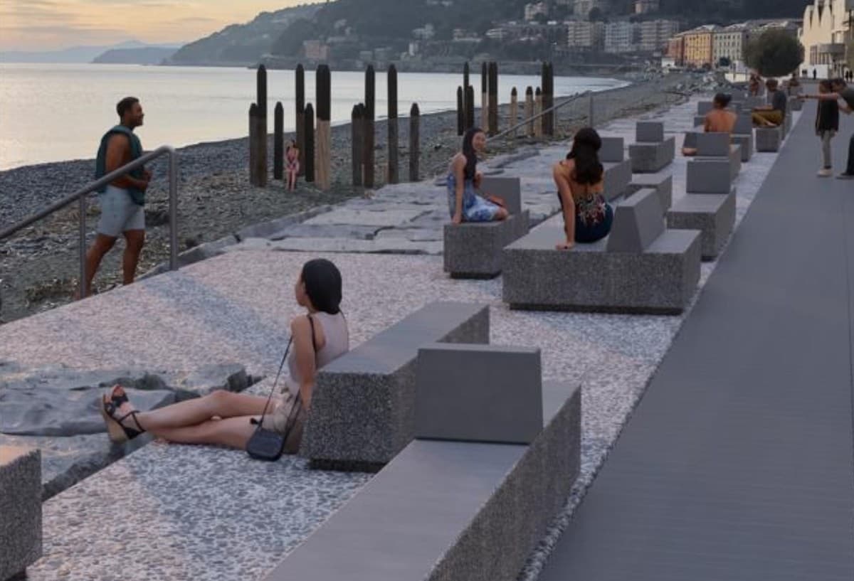 Voltri, parte a fine mese il primo lotto per la messa in sicurezza definitiva della passeggiata a mare
