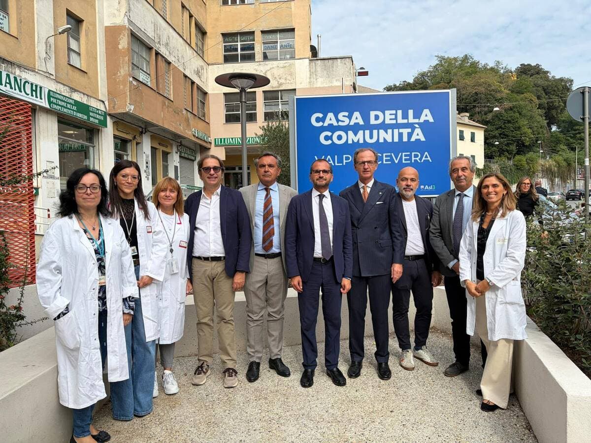 Sanità, il sottosegretario Gemmato in visita alla Casa della Comunità della Valpolcevera