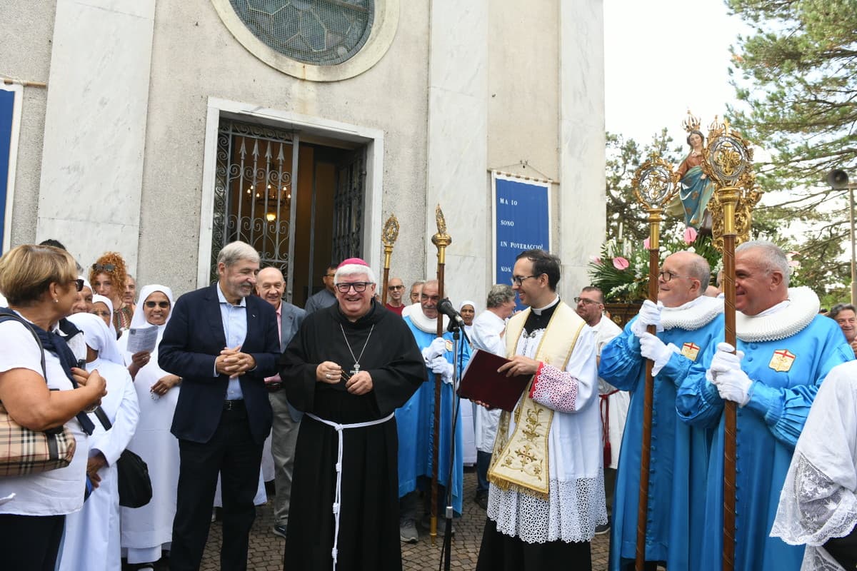 Festa della Madonna della Guardia, Bucci al Santuario: “Una celebrazione che unisce Genova e l’entroterra”