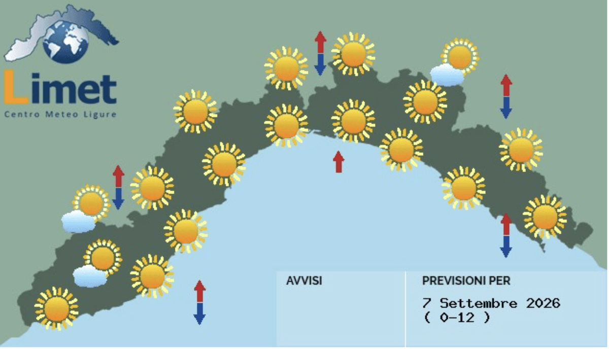 Meteo, giornata di tempo stabile su tutta la regione. Ma da martedì la situazione peggiora