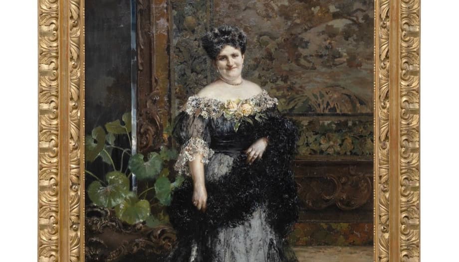 Il ritratto inedito di Julia Lavarello Anselmo di Vincenzo Irolli sarà esposto per la prima volta alla GAM