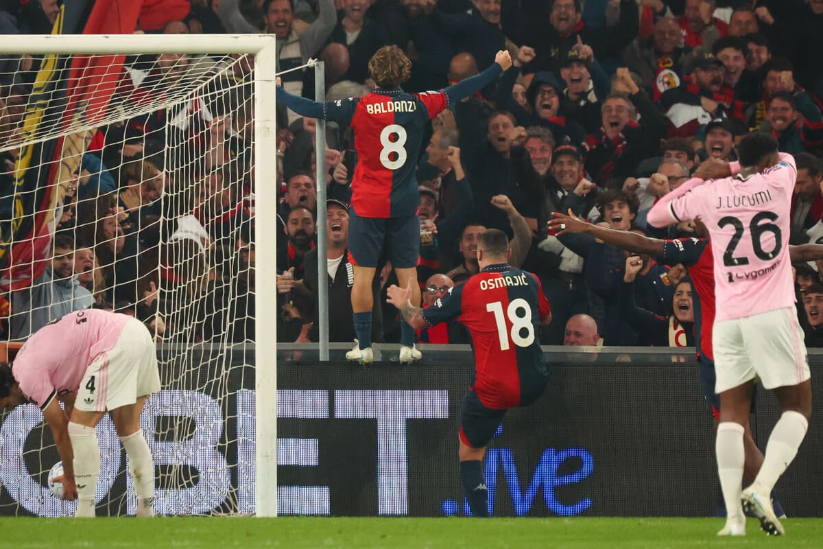 Il Grifone mostra gli artigli alla Vecchia Signora: Genoa ai primi tre punti contro una big, Juventus schiantata 2-0 