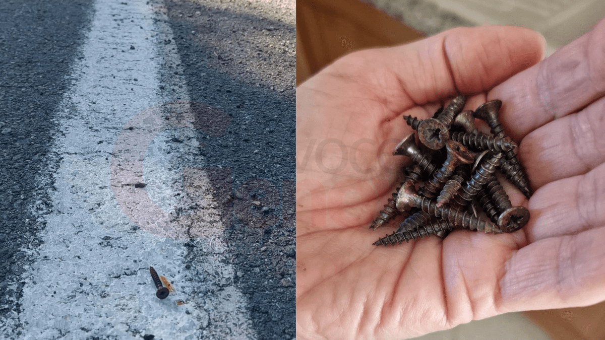 Chiodi e viti sulla SP79 delle Colle, nuovo allarme a Rossiglione