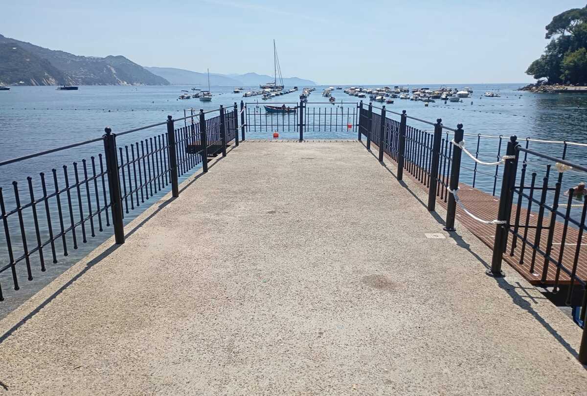 Rinasce il molo di San Michele di Pagana, abbattute le barriere architettoniche e pontile pronto per il weekend
