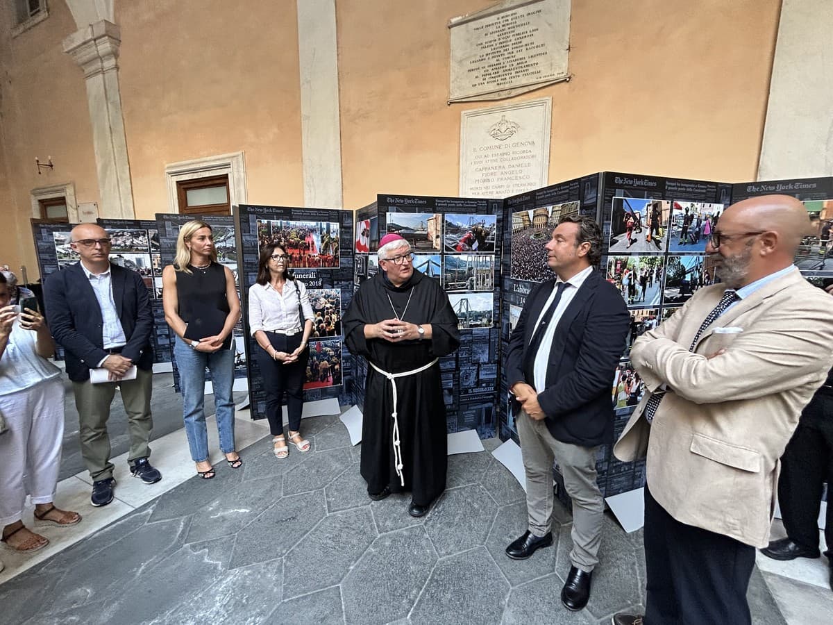 Ponte Morandi, a Tursi immagini e voci per ricordare le 43 vittime: “La memoria ha bisogno di chi non si stanca di raccontare”