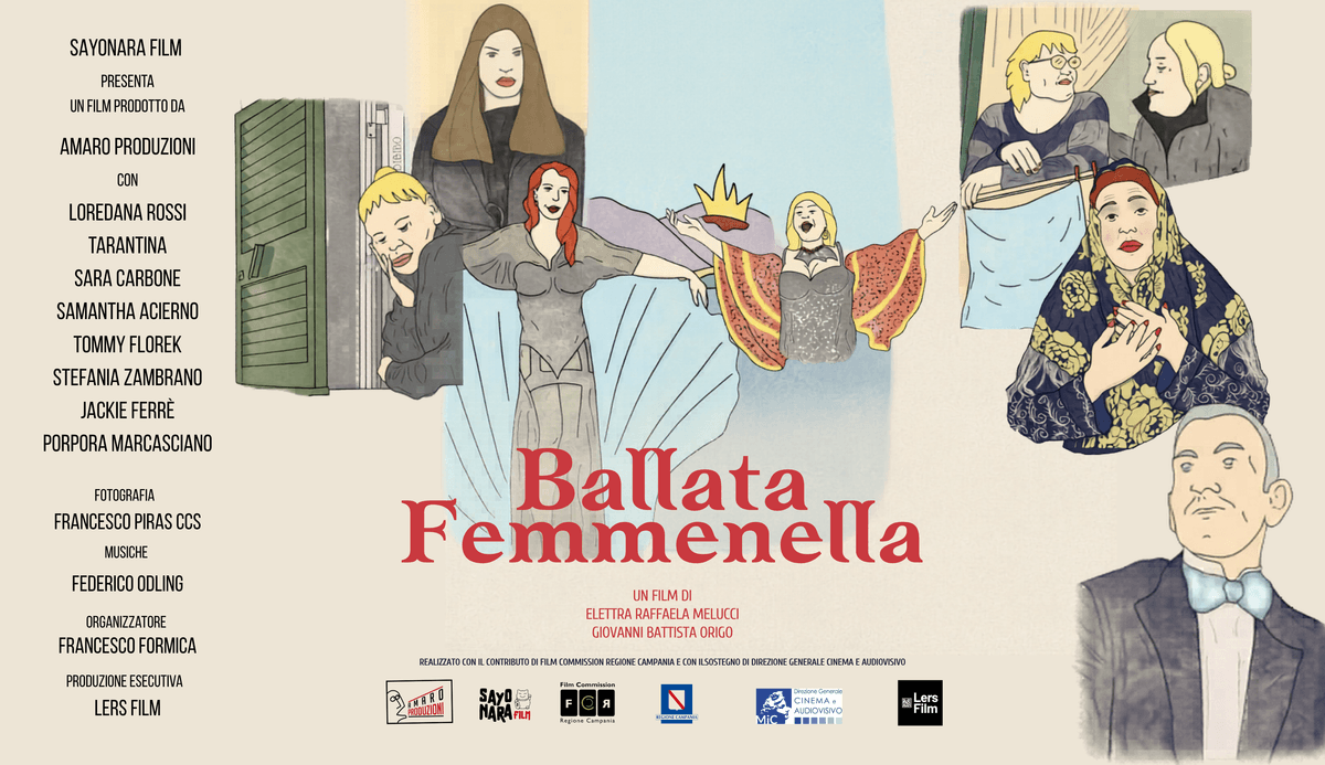 “Ballata femmenella” arriva ai Giardini Luzzati: il docufilm sulla comunità transgender napoletana