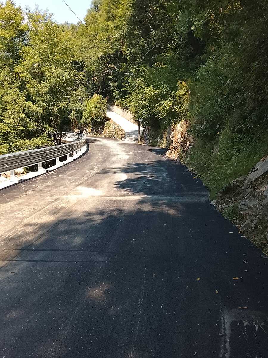 Rapallo, località Tonnego: conclusi i lavori di consolidamento, strada riaperta al transito da oggi 