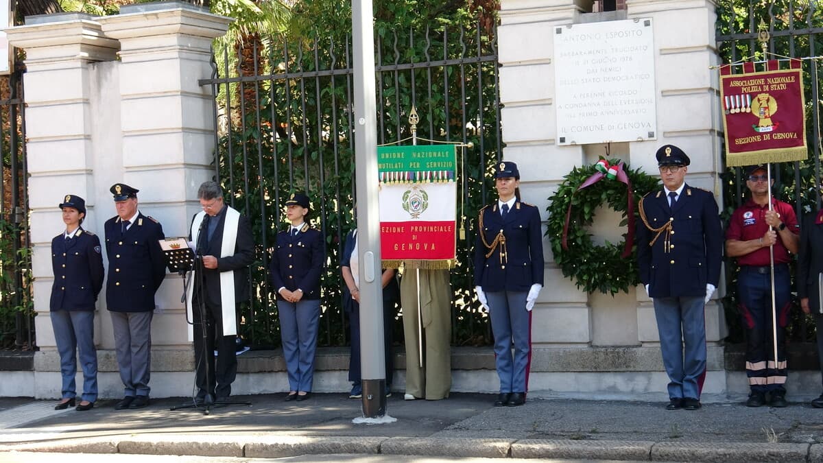 La Polizia di Stato commemora il Commissario Capo Antonio Esposito nel 48° anniversario dell’attentato che gli costò la vita