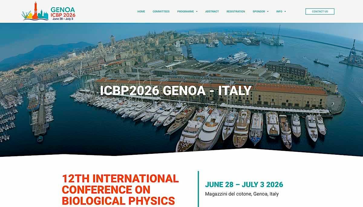 Genova capitale mondiale della fisica del vivente: in arrivo oltre 500 scienziati per l’ICBP 2026