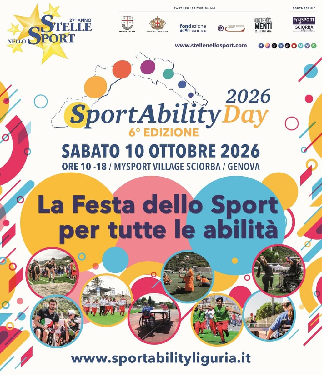 Tra un mese il 6° SportAbility Day al MySport Village Sciorba