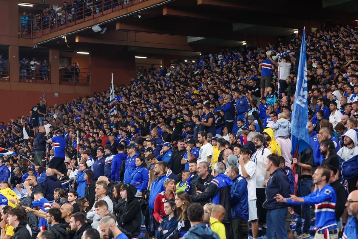 La Sampdoria ritrova il "Ferraris": alle 19.00 il debutto casalingo contro la Juve Stabia 
