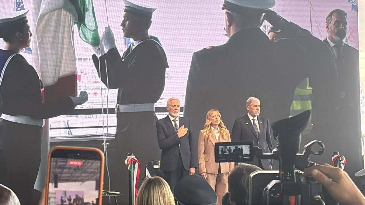 Inaugurato il 66° Salone Nautico di Genova: al taglio del nastro Meloni, Bucci e Formenti