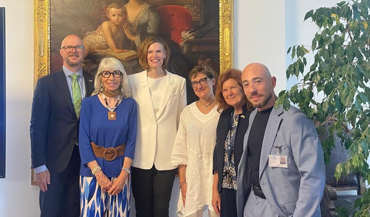 La Console Usa in visita al Galliera: “Grazie per l’assistenza ai cittadini americani”