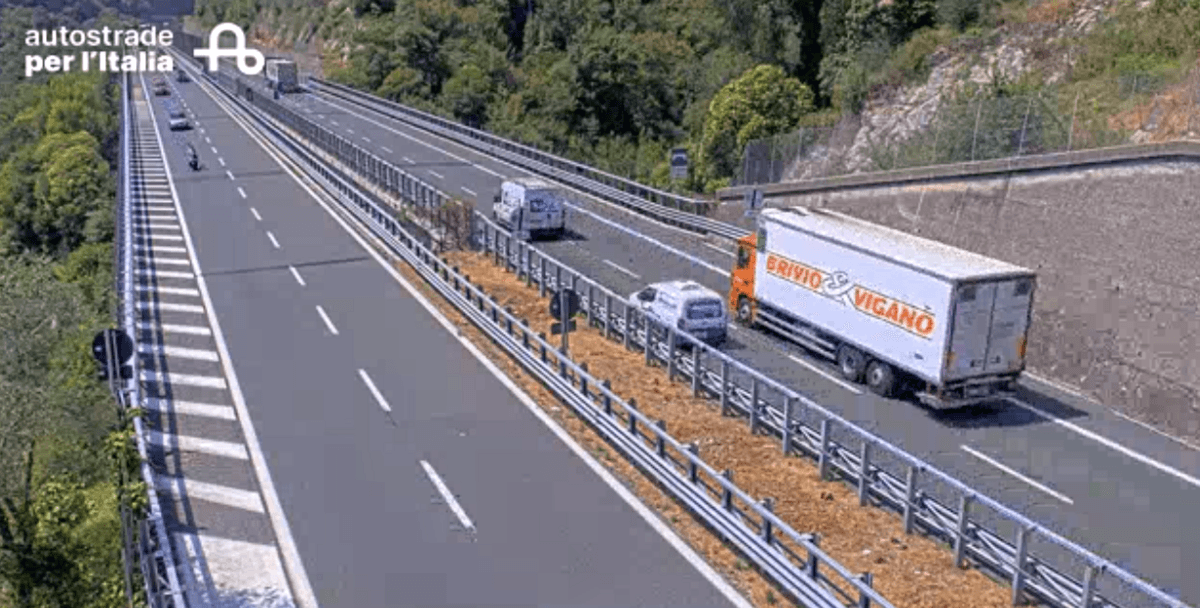Autostrada A12, torna scorrevole il traffico tra Recco e Genova