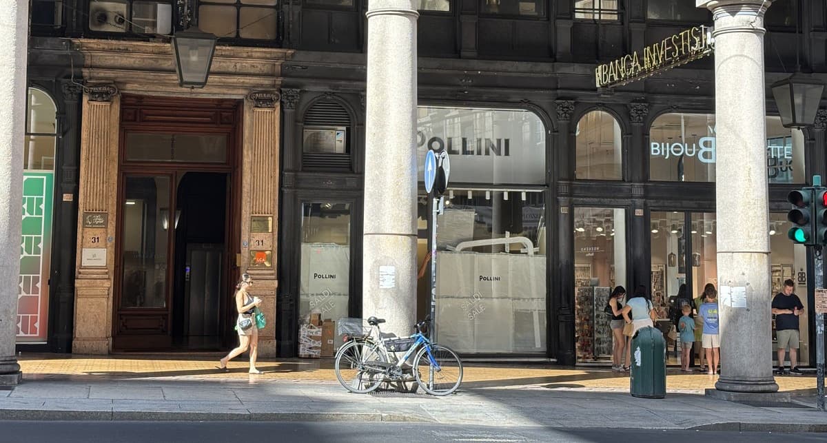 Commercio, il centro dice addio a Pollini in via XX Settembre