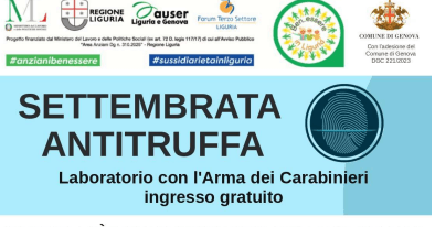 Al via la "Settembrata Antitruffa", tre incontri con i Carabinieri a Sampierdarena, Sestri e Voltri