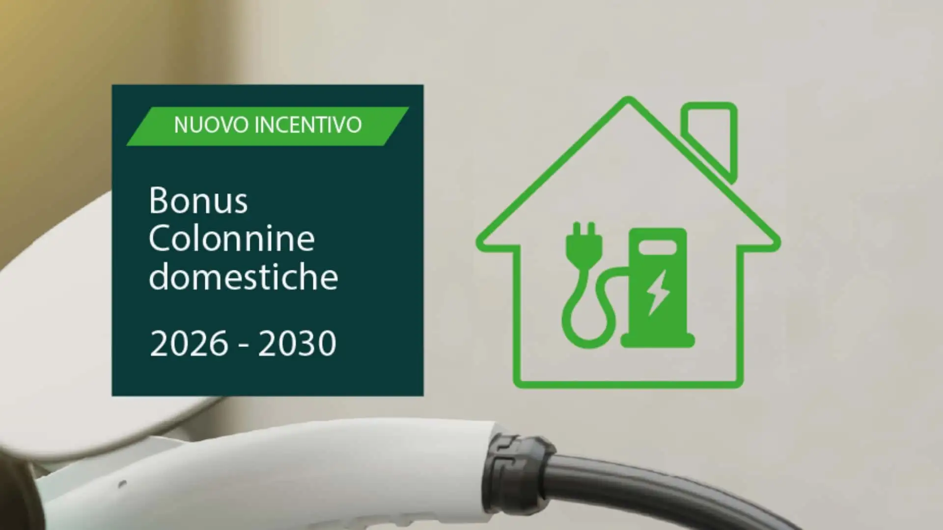 Incentivo per colonnine 2026: al via le richieste, fino a 1.500 euro per la ricarica elettrica