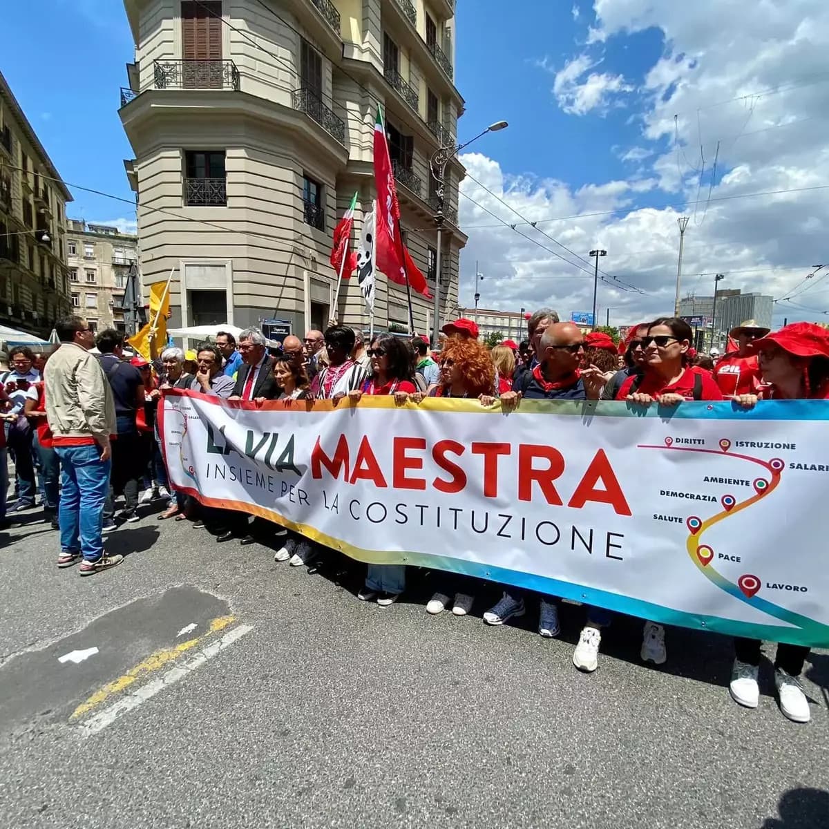 Cgil, Landini a Genova per l'assemblea sul lavoro, pace, ambiente, welfare e Costituzione