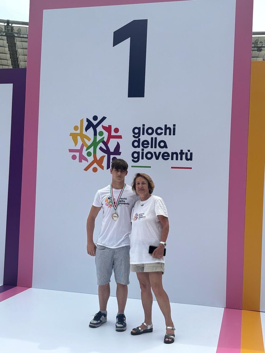 Matteo Campodoni è medaglia d'oro ai Nuovi Giochi della Gioventù, il liceo Liceti sul tetto d'Italia
