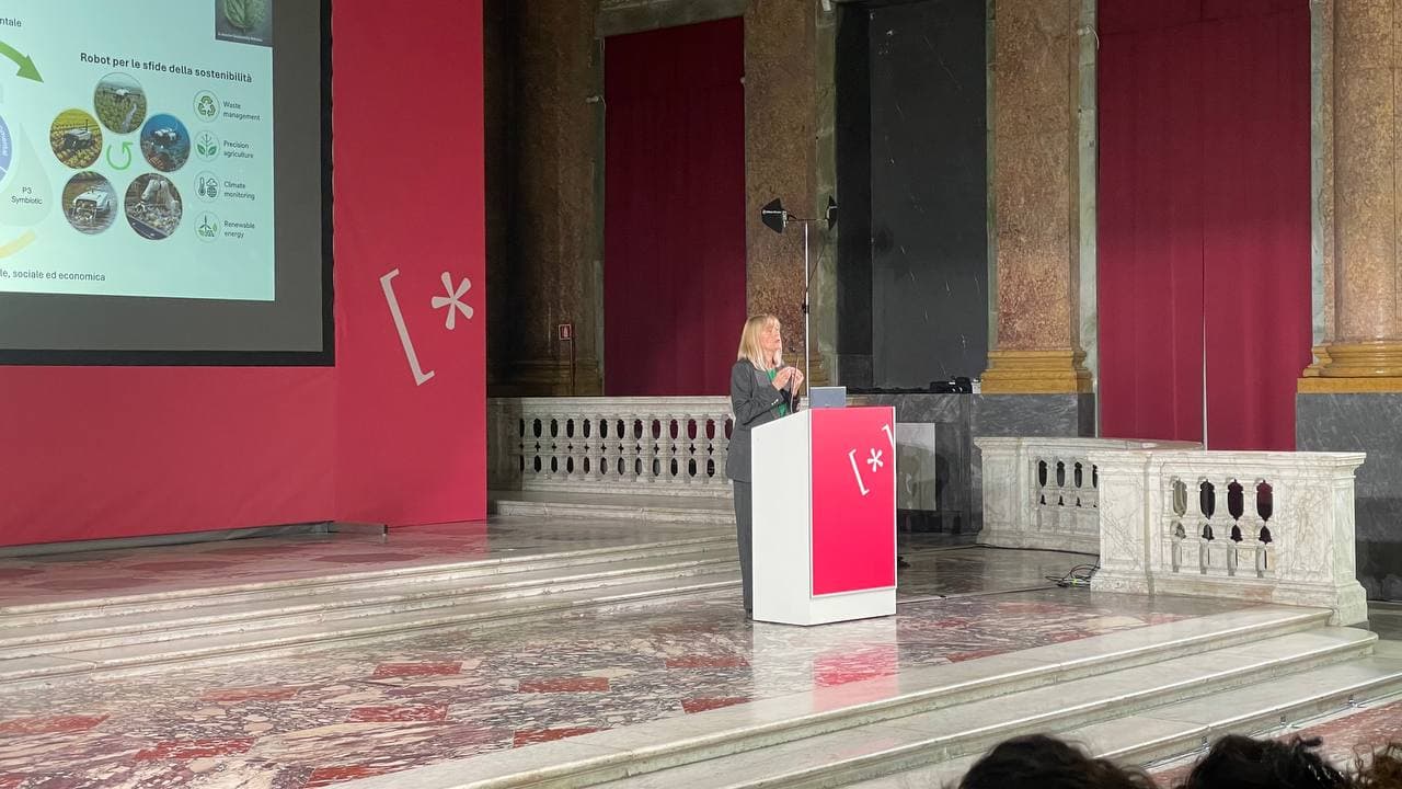 Festival della Scienza - Dai robot biodegradabili alla natura che insegna, la rivoluzione della bio-robotica raccontata da Barbara Mazzolai