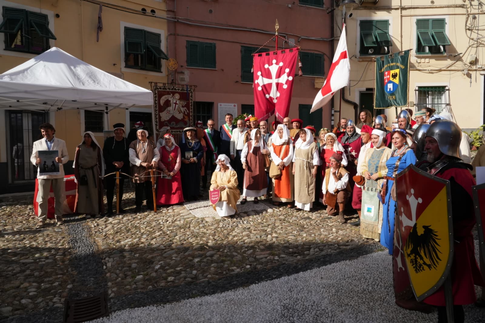 Meloria, Genova e Pisa ricordano la storica battaglia: a Campopisano la cerimonia nel segno della memoria e dell'amicizia