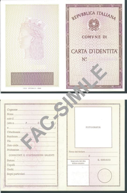 Il Consiglio dei Ministri ha prolungato validità carte d'identità cartacee