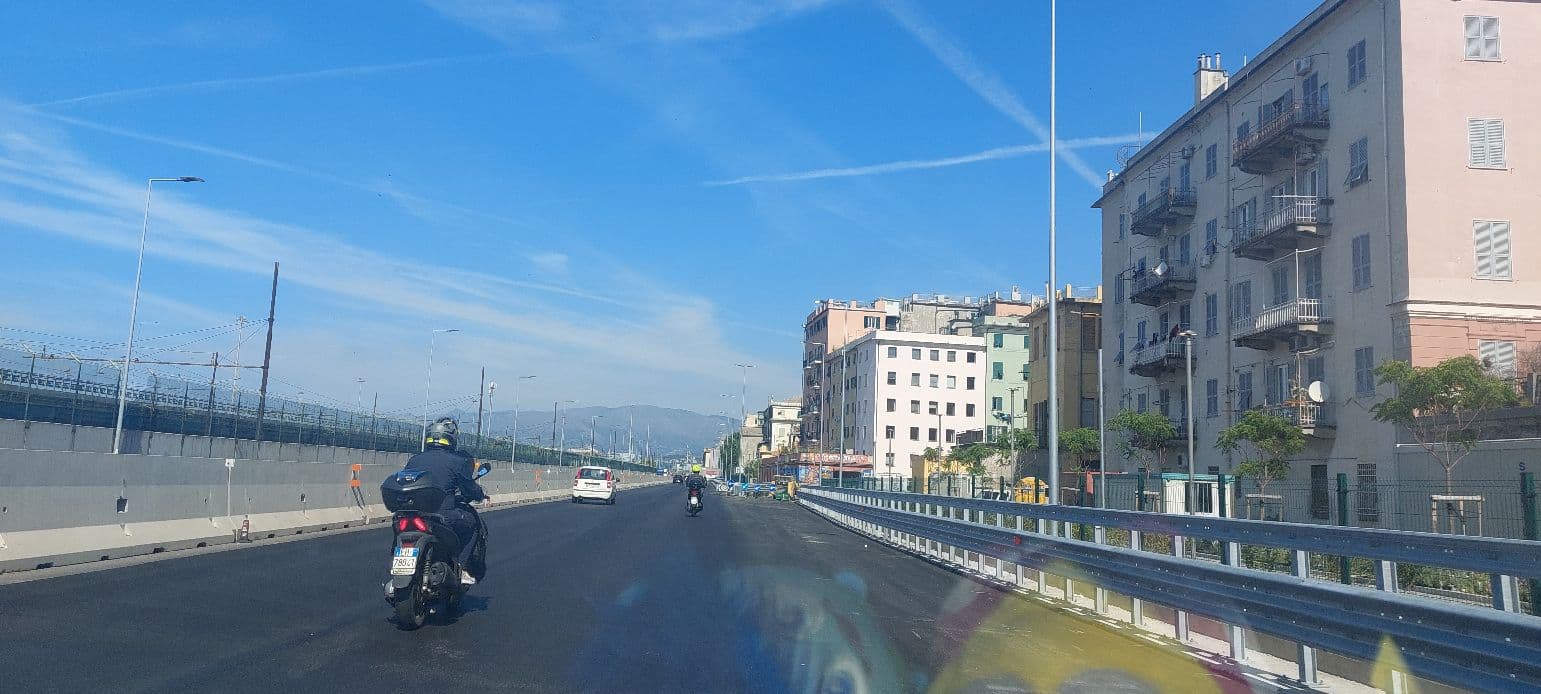 Lungomare Canepa, tornano i 70 km/h: aperto lo svincolo di piazzetta dei Minolli