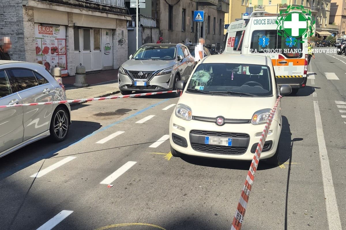 Investito da un’automobilista in via Amendola, deceduto al San Martino l’anziano di 93 anni