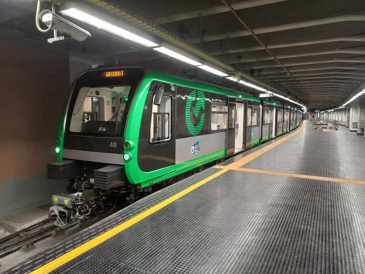 AMT: Due nuovi treni di quarta generazione per la metropolitana