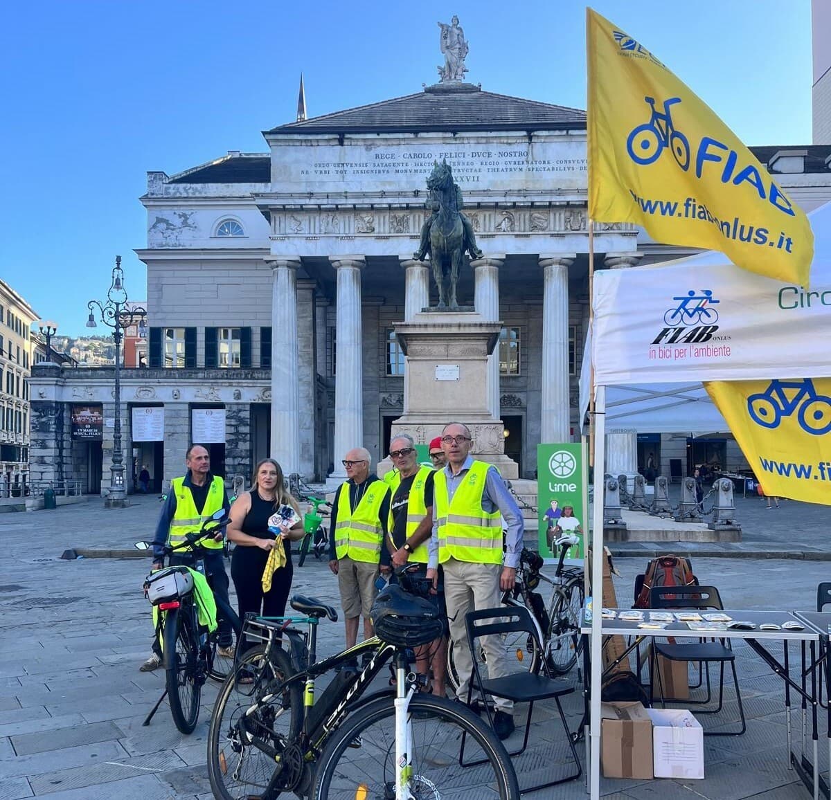 Mobilità sostenibile, Genova ci prova su due ruote: FIAB in piazza per il "Bike to Work"