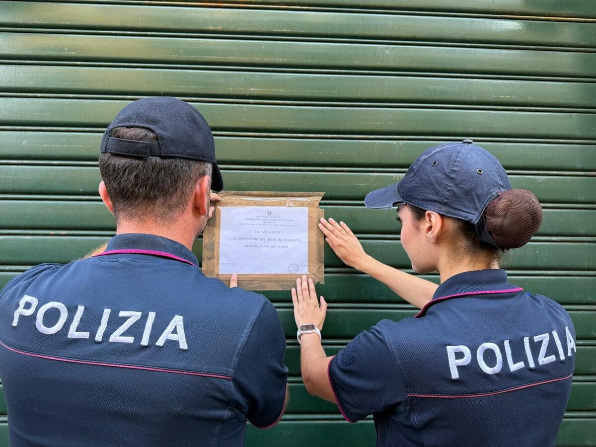 Rapallo, il Questore chiude un bar per 30 giorni: era ritrovo di pregiudicati e baby gang