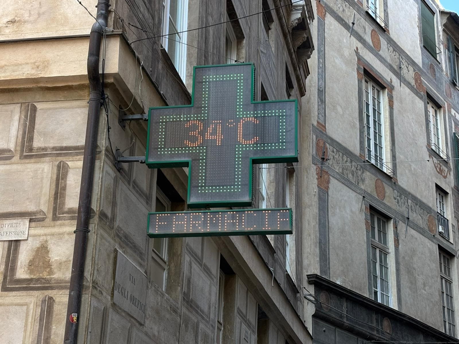Ancora caldo intenso a Genova, anche sabato sarà bollino rosso