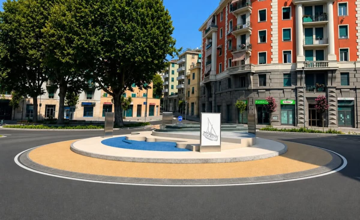 Piazza Massena cambia volto: conclusa la riqualificazione tra più verde, spazi pedonali e un nuovo ingresso a Cornigliano