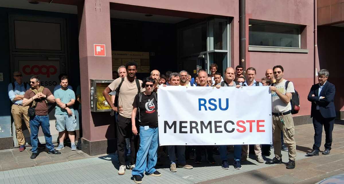 Mermec Ste, esplode la protesta alla Fiumara: scatta lo sciopero contro il "muro" dell'azienda