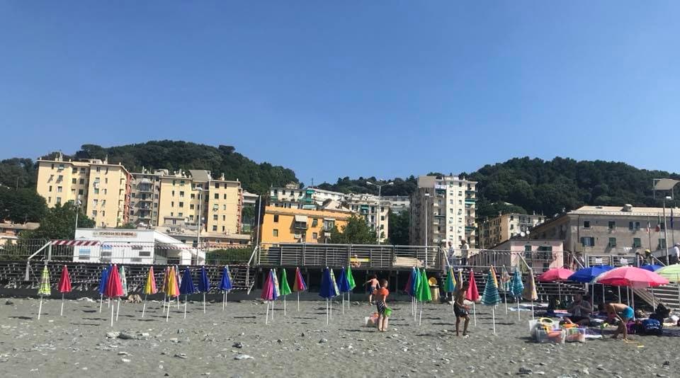 Voltri, inaugura la nuova stagione della Spiaggia dei Bambini