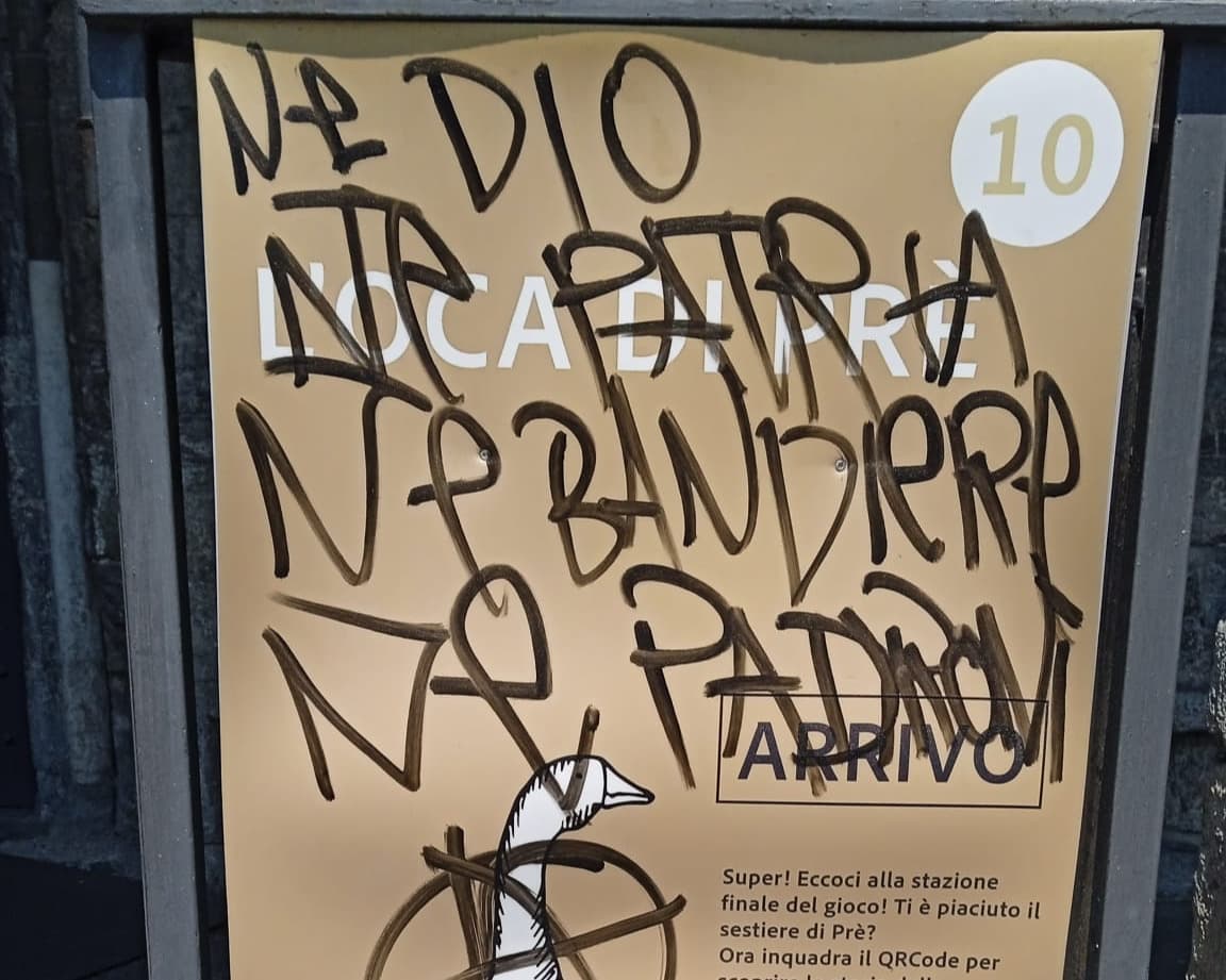 Scritte e imbrattamenti alla Commenda, il MEI e il Comune denunciano gli atti vandalici