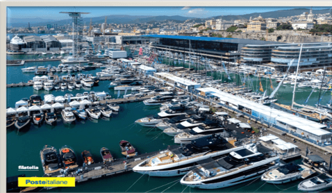 Poste Italiane celebra il 66° Salone Nautico Internazionale di Genova con tre speciali annulli filatelici