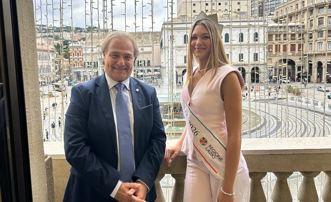 Miss Italia 2026, Sarah Rizea ricevuta in Regione: "Un orgoglio per tutta la Liguria"