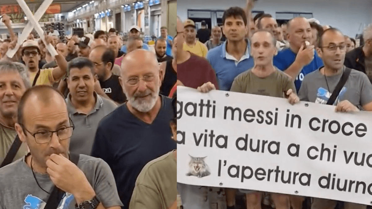 Mercato ortofrutticolo, nuova protesta all’alba contro il diurno: "Quattro gatti messi in croce rendono la vita dura a chi vuole l’apertura diurna"