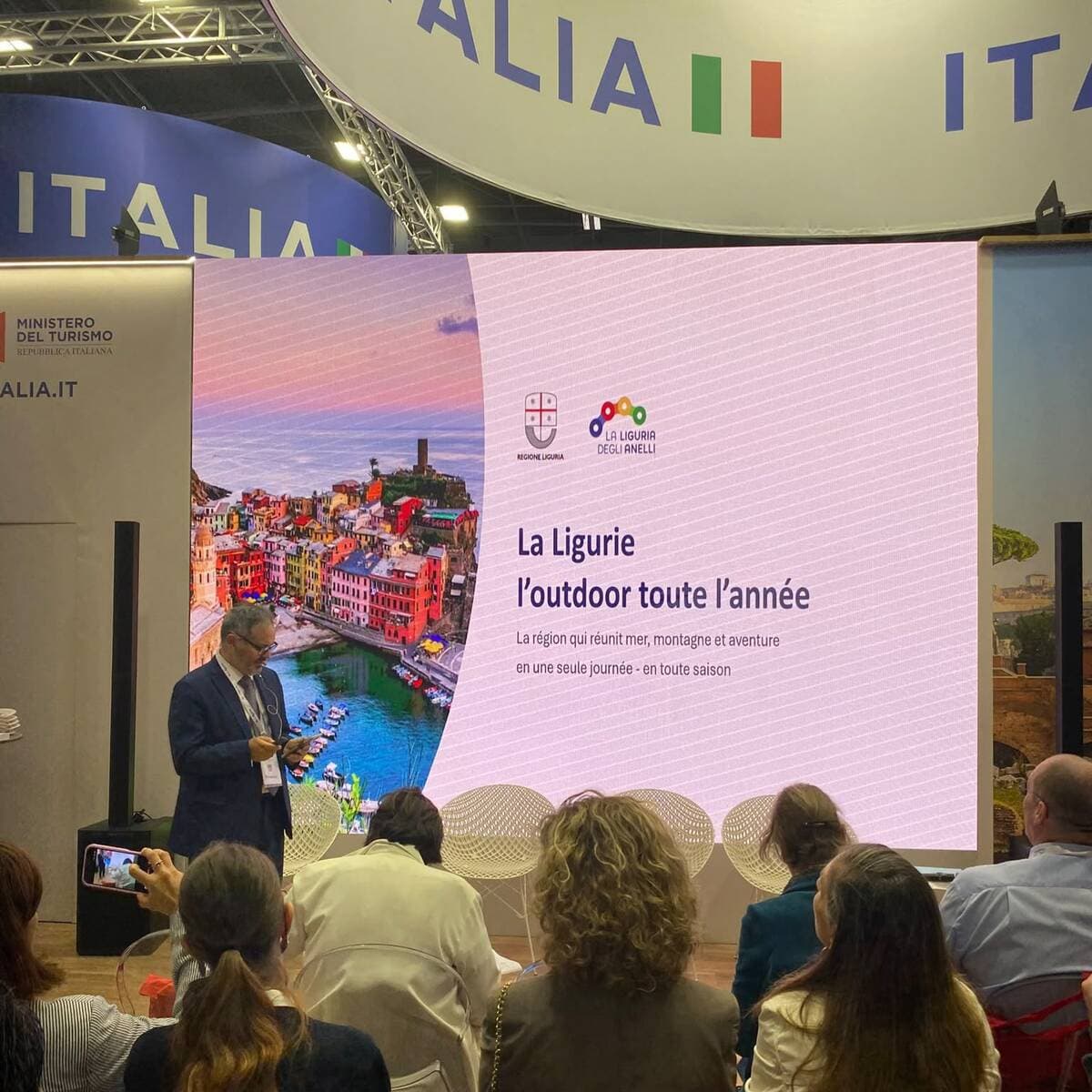 La Liguria presenta "Outdoor 365" alla fiera IFTM Top Resa per conquistare il mercato francese a Parigi