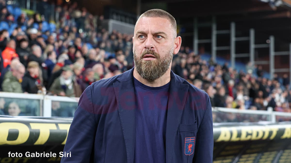 Genoa, con il Napoli si alza subito l'asticella. De Rossi: “Le grandi si affrontano con lo stesso entusiasmo, che arrivino prima o dopo”