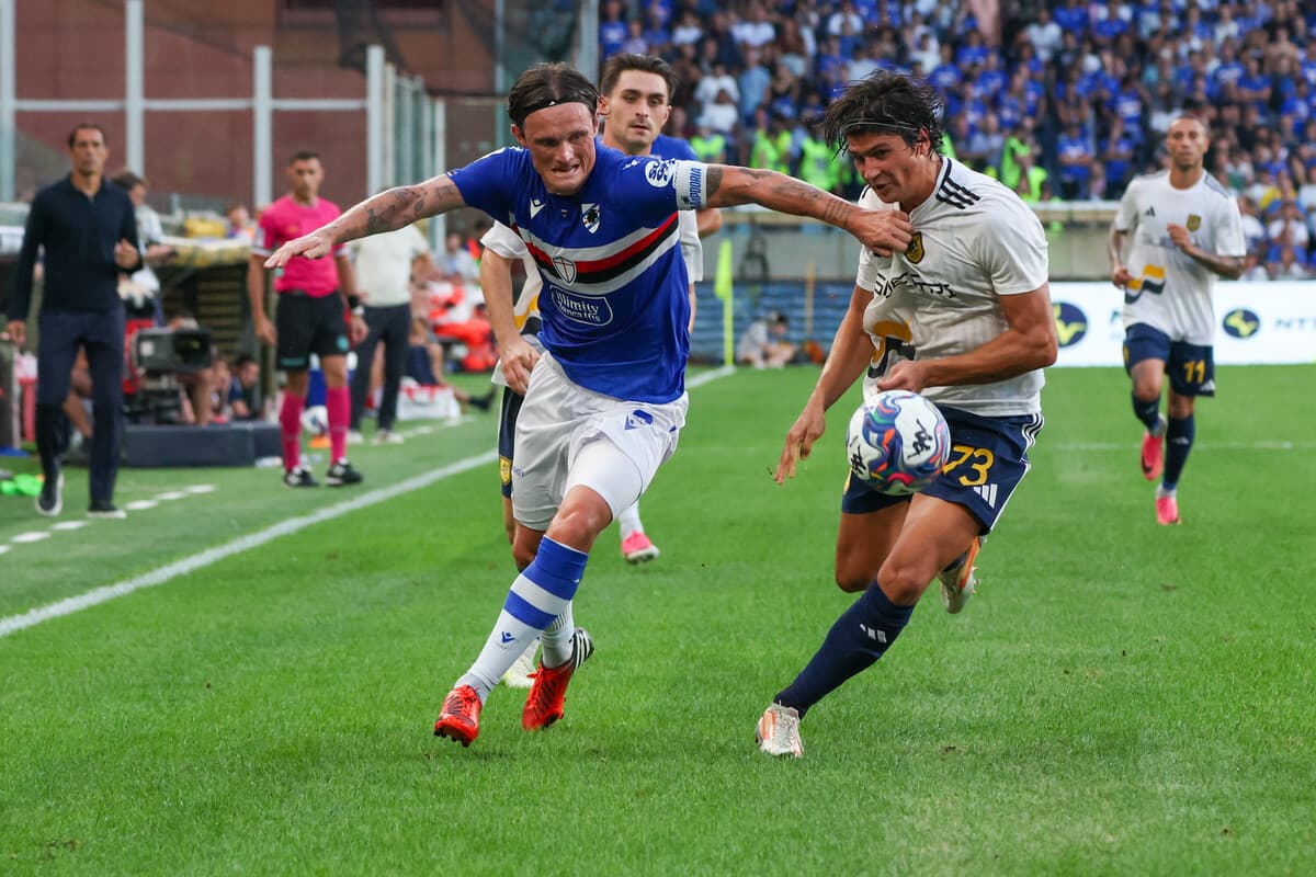 Sampdoria, beffa a Marassi: la Juve Stabia rimonta e vince, che errore di Vindahl