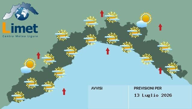 Meteo, cieli sereni per tutto il giorno ma con qualche velatura 