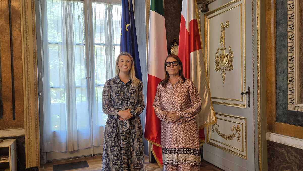 Genova e Dublino sempre più vicine, a Palazzo Tursi l'incontro tra l'assessora Beghin e la console d'Irlanda Sheehy