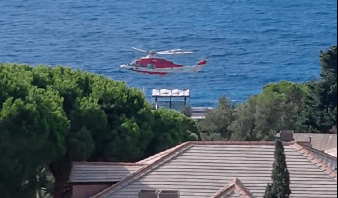 Bogliasco, uomo disperso in mare: ricerche con elicottero, sommozzatori e motonave dei vigili del fuoco