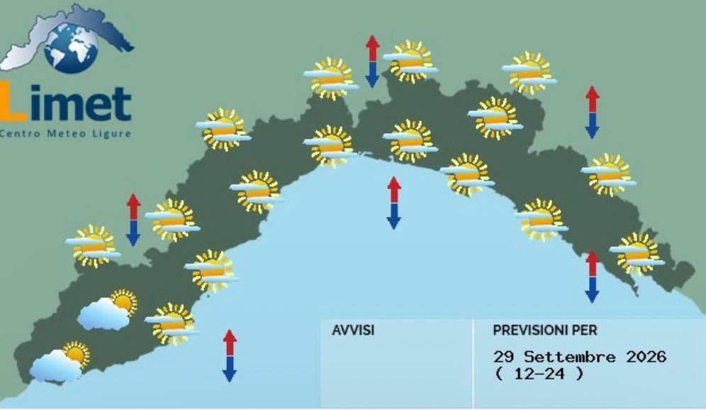 Meteo: giornata molto nuvolosa, ma con temperature stabili