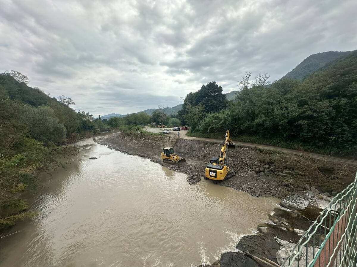 Al via i lavori di messa in sicurezza del torrente Lavagna a Calvari