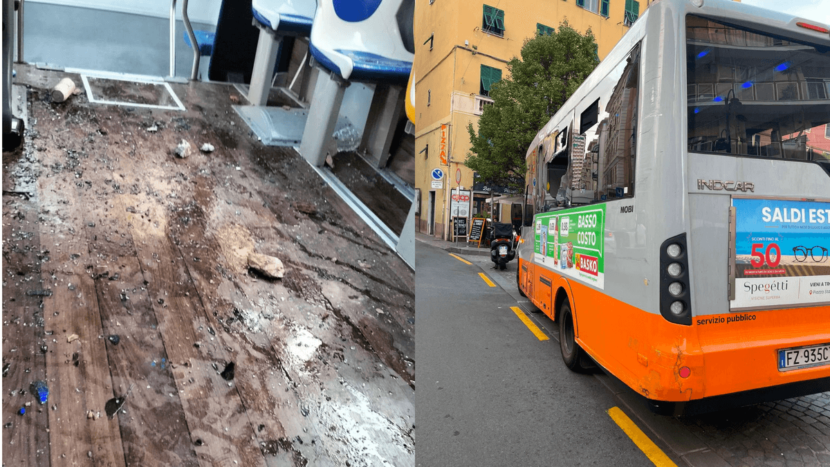 Linea 71, rissa tra giovani a bordo e sassaiola contro il bus: in corso le indagini sui responsabili