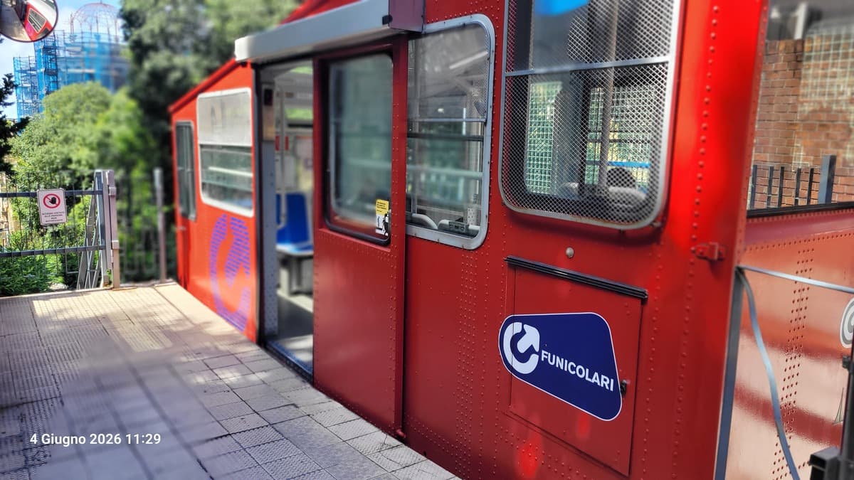 Funicolare Sant’Anna , al via la revisione quinquennale dell'impianto: i lavori da lunedì 13 luglio