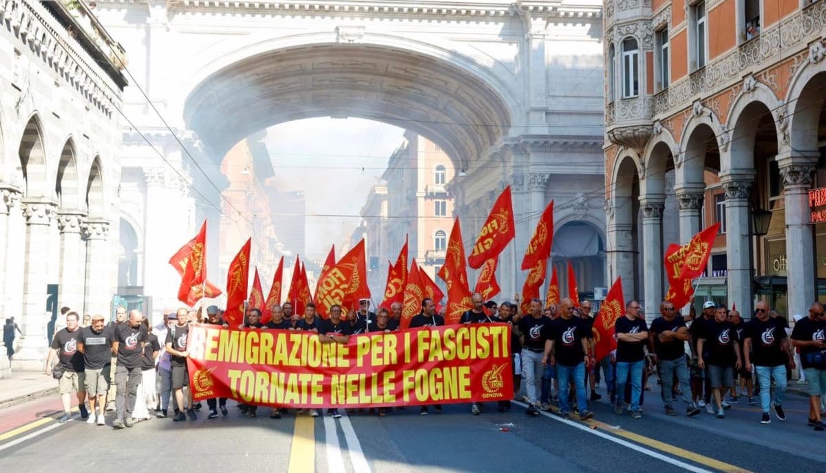 30 giugno 1960, Genova ricorda la mobilitazione contro il congresso del Msi: corteo di Cgil e Anpi da Ponte Monumentale a De Ferrari